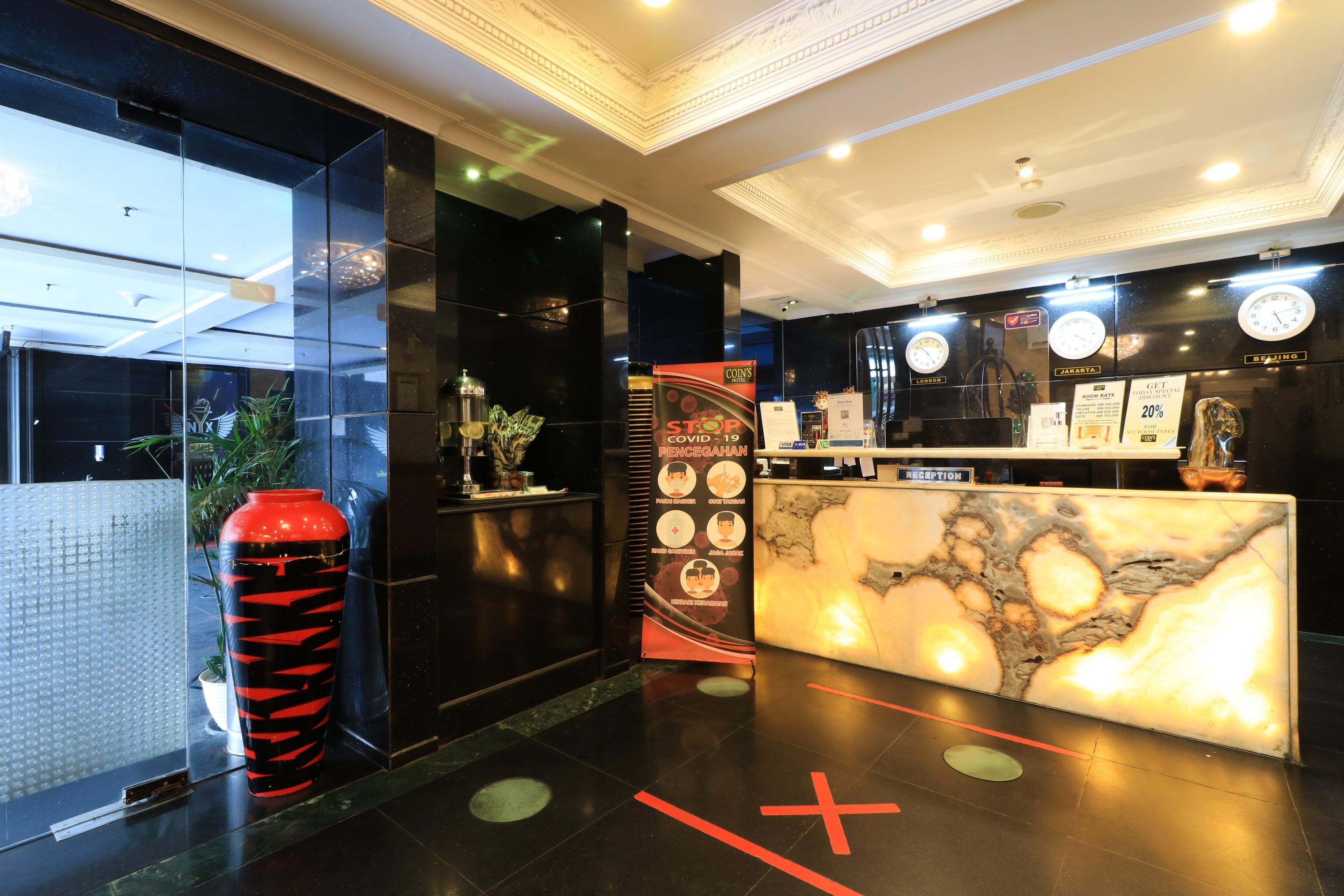 Coins Hotel Yakarta Exterior foto